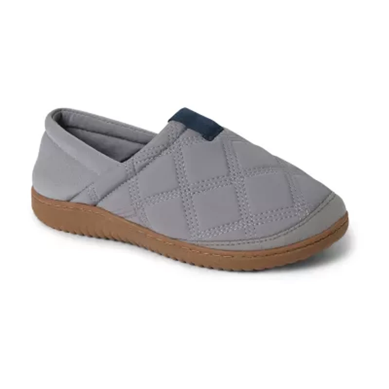 Dearfoams River Closed Back With Collapsible Heel Womens Memory Foam Slip-On Slippers