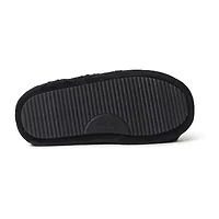 Dearfoams Bailey Scuff Womens Memory Foam Slip-On Slippers