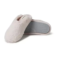 Dearfoams Bailey Scuff Womens Memory Foam Slip-On Slippers