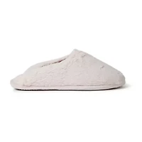 Dearfoams Bailey Scuff Womens Memory Foam Slip-On Slippers