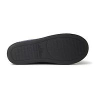 Dearfoams Rebecca Chenille Closed Back Womens Memory Foam Slip-On Slippers