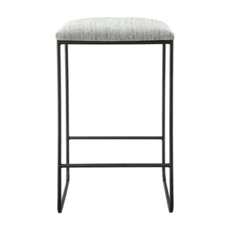 Martha Stewart Hastings Counter Height Upholstered Bar Stool