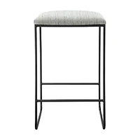 Martha Stewart Hastings Counter Height Upholstered Bar Stool