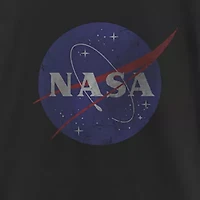 Little & Big Kid Girls Crew Neck Short Sleeve Regular Fit NASA Graphic T-Shirt