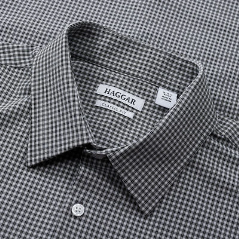 Haggar Premium Comfort Mens Classic Fit Easy Care Long Sleeve Dress Shirt