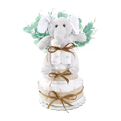 Alder Creek Wild About Baby Two Tier Diaper Cake