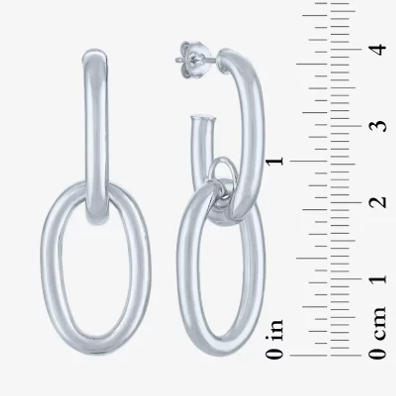 Diamond Addiction (G-H / Si2-I1) Womens 1/10 CT. T.W. Lab Grown White Diamond Sterling Silver Earring Set