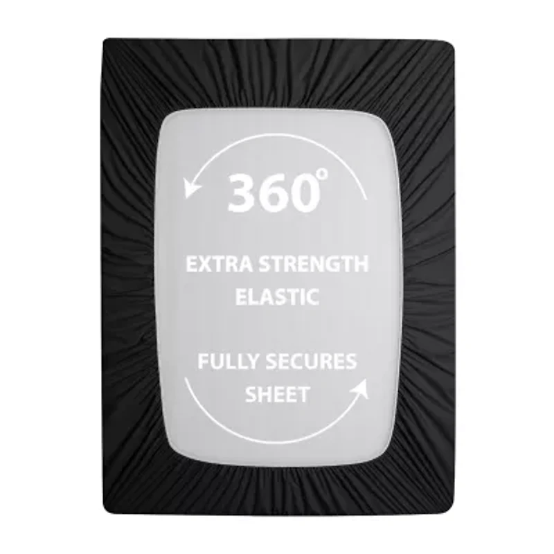 Swift Home Ultra Soft Easy Fit Standard Pocket Wrinkle Resistant Fitted Sheet