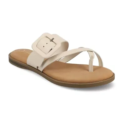 Journee Collection Womens Layra Slide Sandals