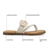 Journee Collection Womens Layra Slide Sandals