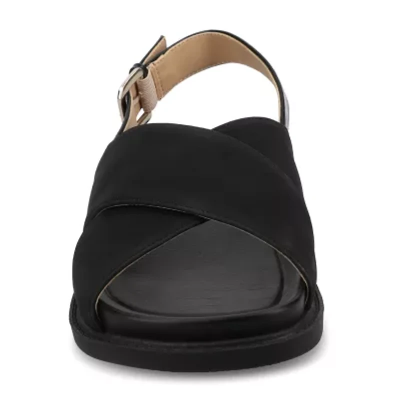 Journee Collection Cloudsteppers Womens Marinna Flat Sandals
