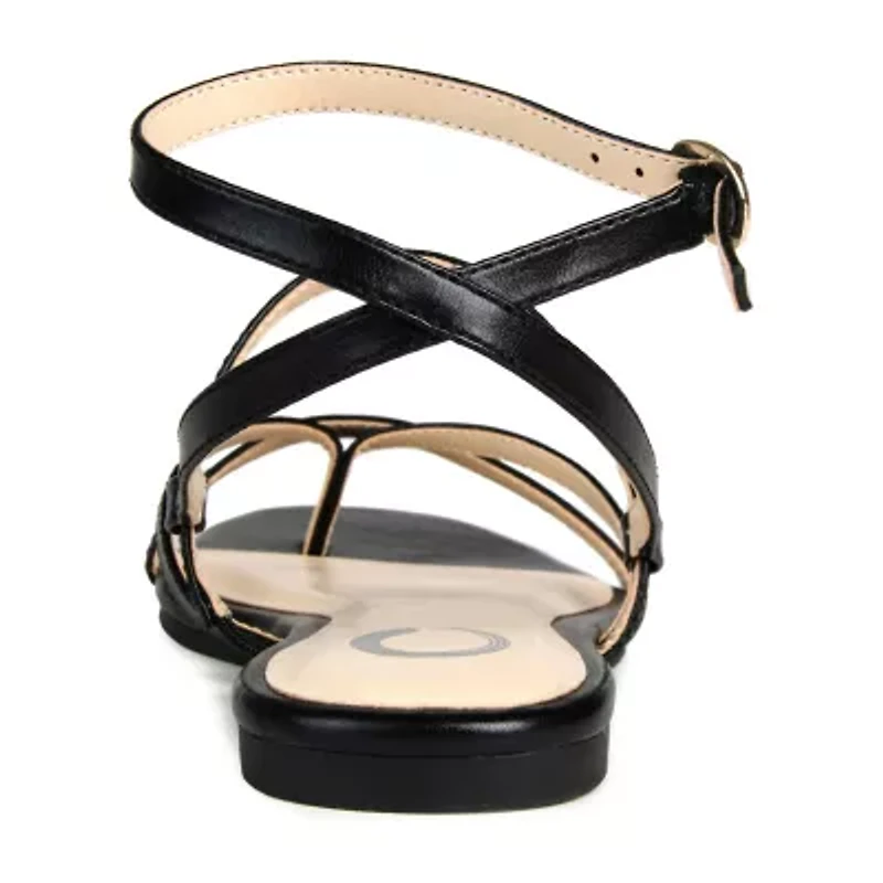 Journee Collection Womens Serissa Flat Sandals
