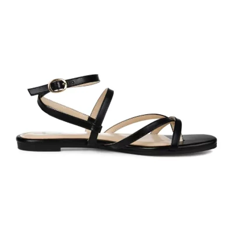 Journee Collection Womens Serissa Flat Sandals