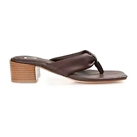 Journee Collection Womens Seelah Heeled Sandals