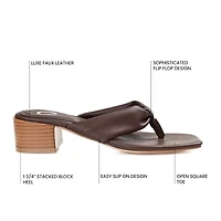 Journee Collection Womens Seelah Heeled Sandals