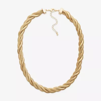 Bold Elements Womens Stainless Steel 18 Inch Snake Chain Necklace