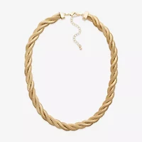 Bold Elements Womens Stainless Steel 18 Inch Snake Chain Necklace