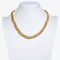Bold Elements Womens Stainless Steel 18 Inch Snake Chain Necklace