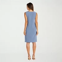 R & M Richards Womens Leaf Jacket Dress