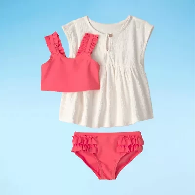 Carter's Baby Girls 3-pc. Tankini Set