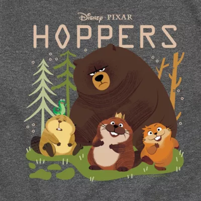 Disney Collection Little & Big Kid Boys Crew Neck Short Sleeve Regular Fit Graphic T-Shirt