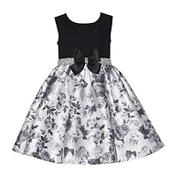 Bonnie Jean Big Kid Girls Sleeveless Fit + Flare Dress