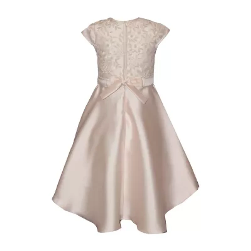 Bonnie Jean Big Kid Girls Short Sleeve Cap Fit + Flare Dress