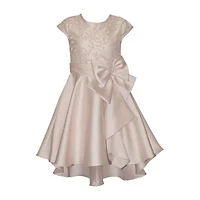 Bonnie Jean Big Kid Girls Short Sleeve Cap Fit + Flare Dress