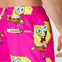 Novelty Mens Spongebob Graphic T-Shirt