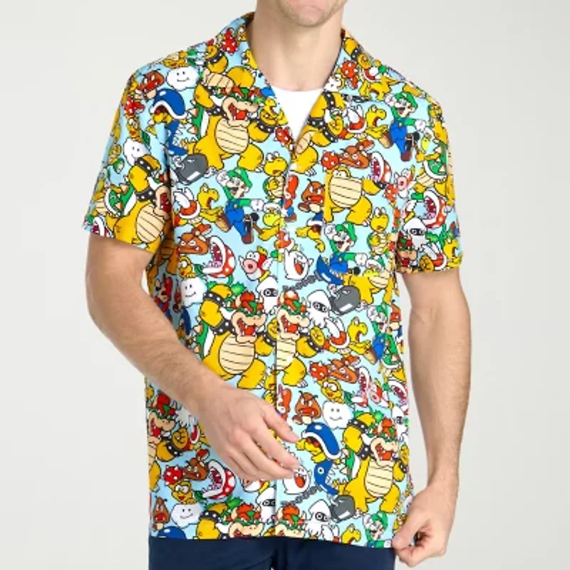 Novelty Mens Short Sleeve Graphic T-Shirt