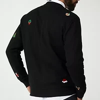 Novelty Mens Crew Neck Long Sleeve Graphic T-Shirt