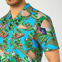 Novelty Mens Minecraft Graphic T-Shirt