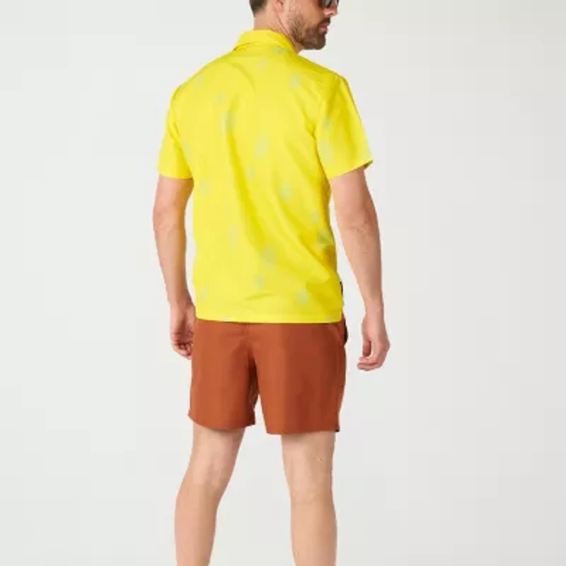 Novelty Mens Regular Fit Spongebob Graphic T-Shirt