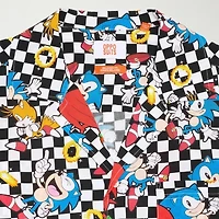 Novelty Mens Short Sleeve Sonic the Hedgehog Graphic T-Shirt