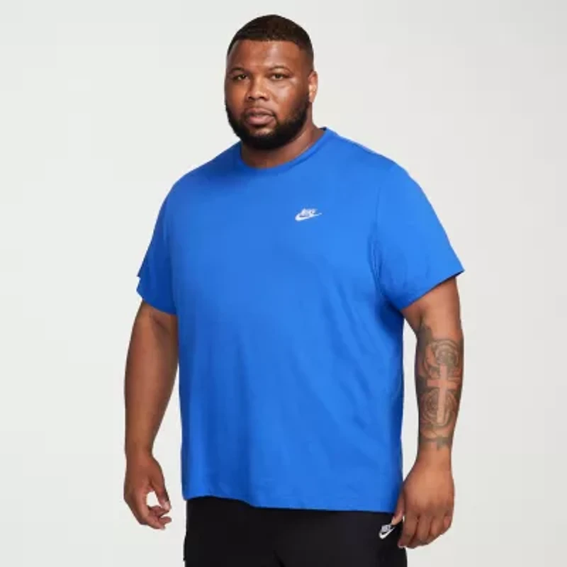Nike Mens Crew Neck Short Sleeve Classic Fit Graphic T-Shirt