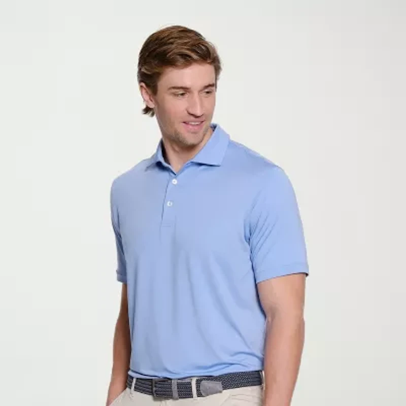 ARCHER LINKS Mens Short Sleeve Polo Shirt