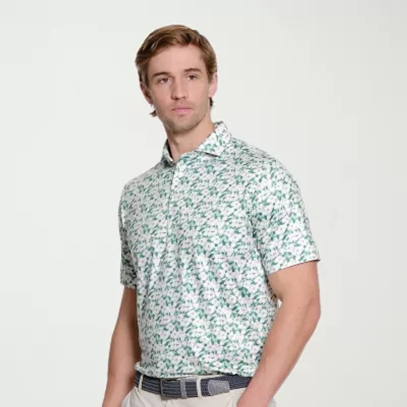 ARCHER LINKS Mens Short Sleeve Polo Shirt