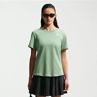 Nike Womens Crew Neck Short Sleeve Active T-Shirt