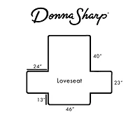 Your Lifestyle By Donna Sharp Rustica Sofa Protector