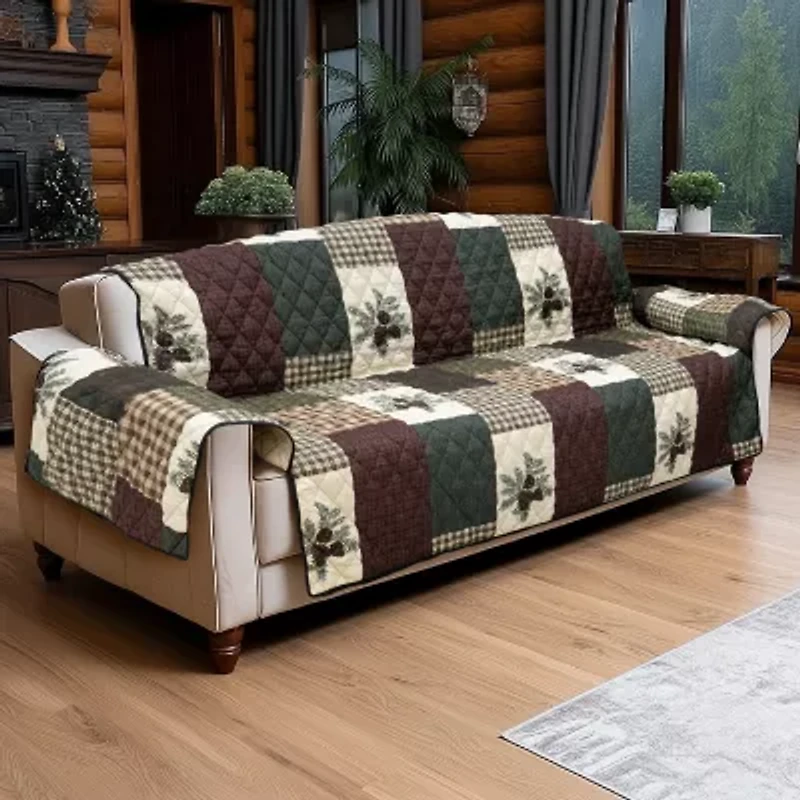Your Lifestyle By Donna Sharp Pine Panels Sofa Protector