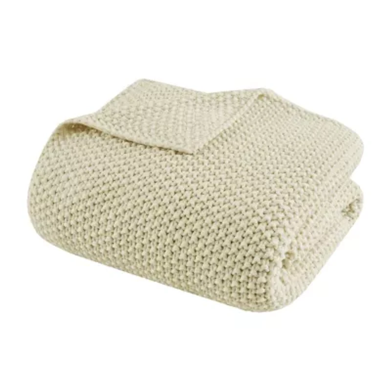 INK+IVY Bree Knit Washable Midweight Throw