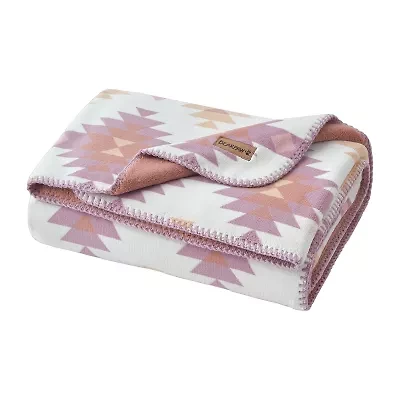 Bearpaw Canyon Reversible Coco Plush Throw