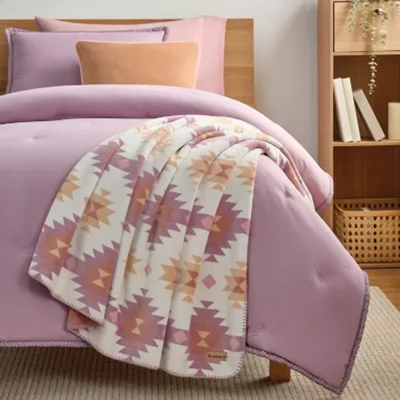 Bearpaw Canyon Reversible Coco Plush Throw