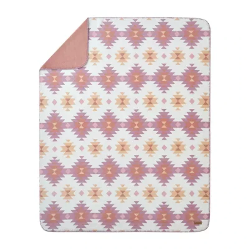 Bearpaw Canyon Reversible Coco Plush Throw