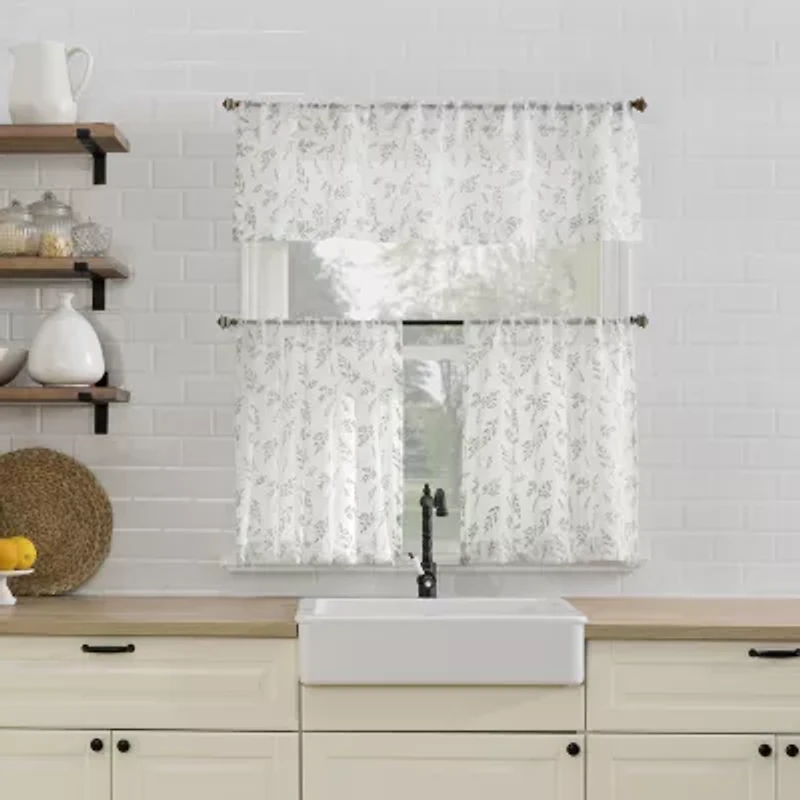 No 918 Rosemary Rod Pocket Tailored Valance