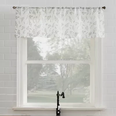 No 918 Rosemary Rod Pocket Tailored Valance