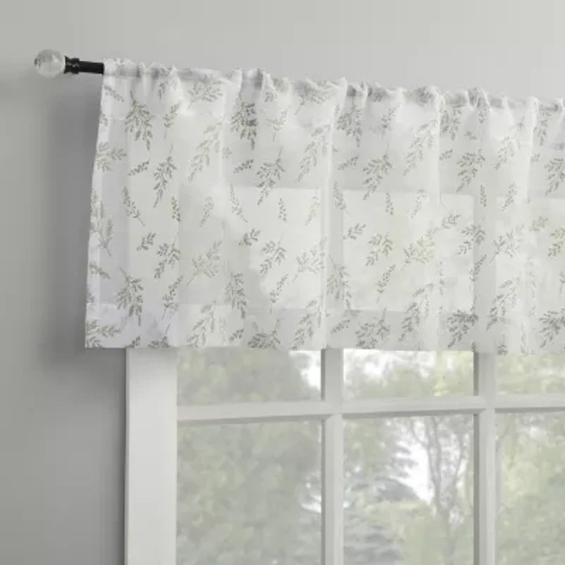 No 918 Rosemary Rod Pocket Tailored Valance