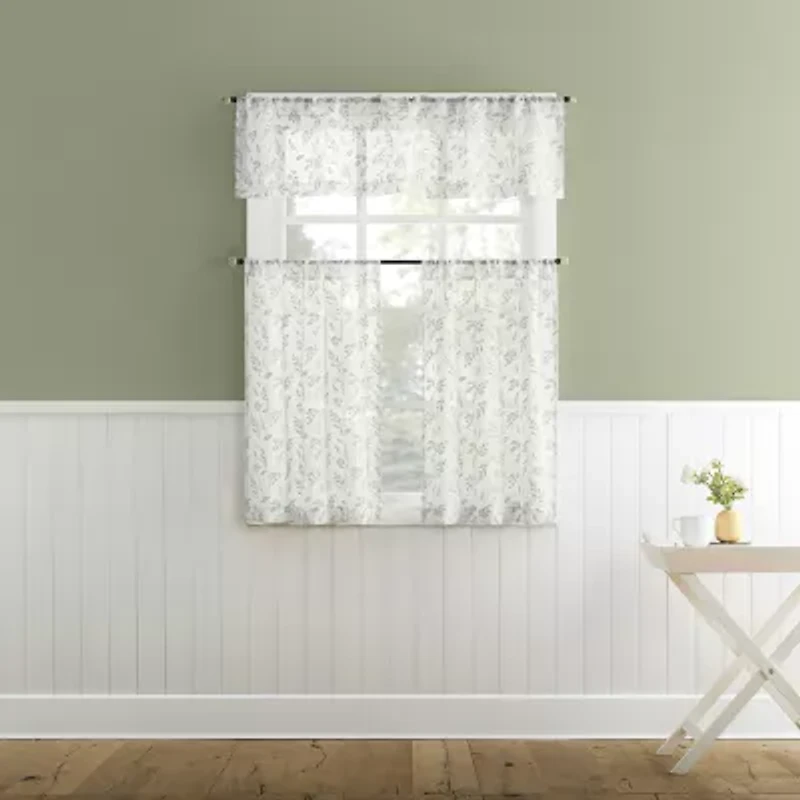 No 918 Rosemary Rod Pocket Tailored Valance