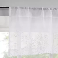 No 918 Eleanora 2-pc. Rod Pocket Window Tier