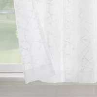 No 918 Eleanora 2-pc. Rod Pocket Window Tier